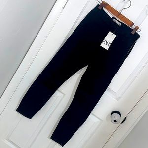Zara black skinny High waisted jeans